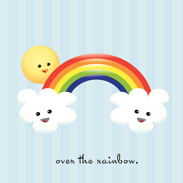 over the rainbow – Vektorgrafik