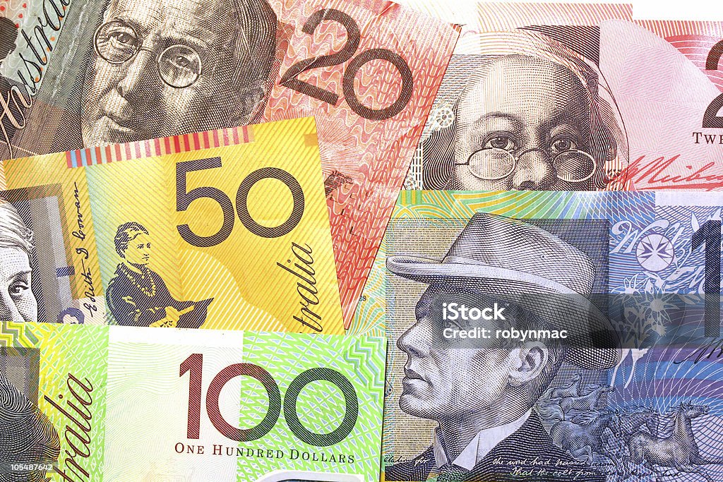 Australian denaro - Foto stock royalty-free di Australia