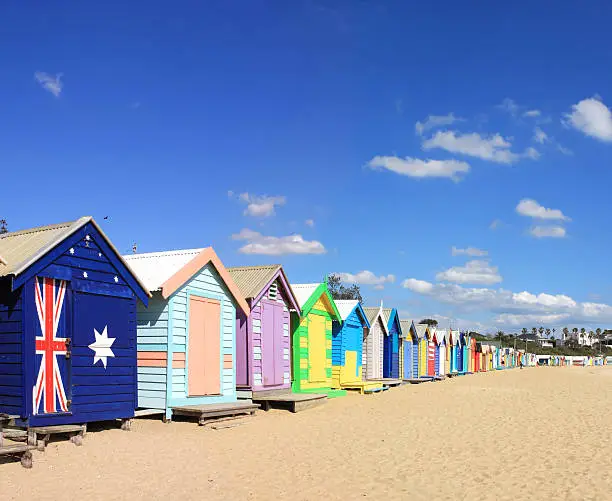 Photo of Brighton Beach Bathing Boxes