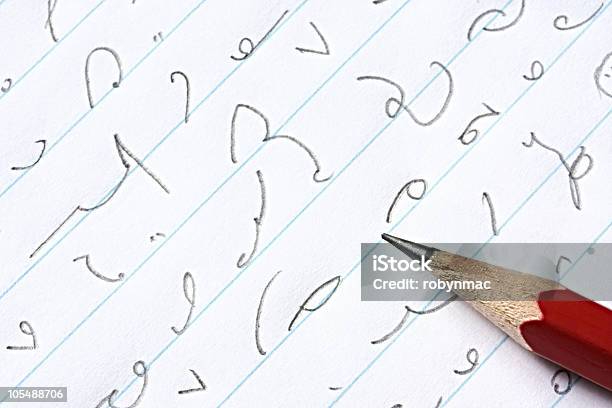 Shorthand Stock Photo - Download Image Now - Shorthand, Page, Acute Angle