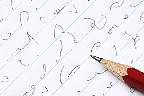 shorthand - steno stok fotoğraflar ve resimler