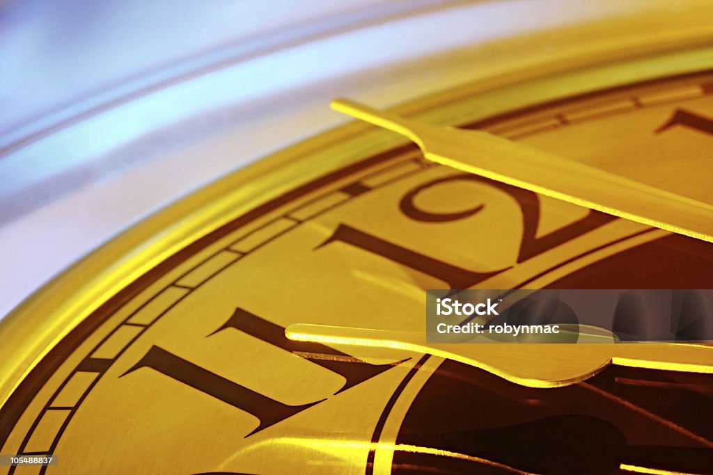 Time is Golden  Beat The Clock Stock Photo