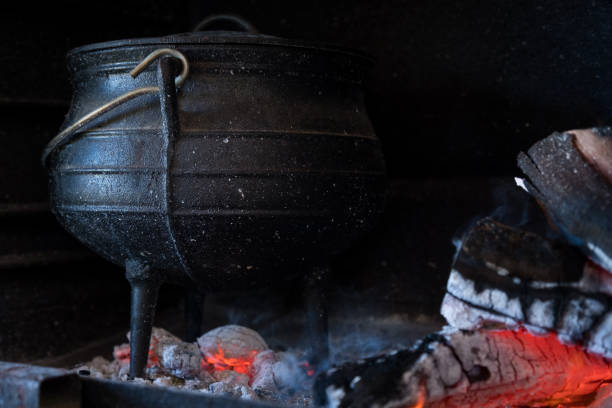 istock Potjie pot on the fire 1054889852