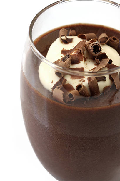 istock Glass of Chocolate Mousse 105489500