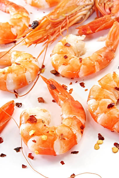 istock Prawns with Chili Flakes 105489602