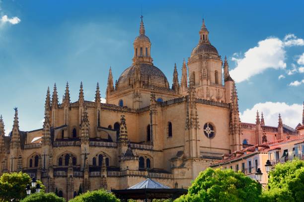 istock Cathedral church of Segovia 1054897186