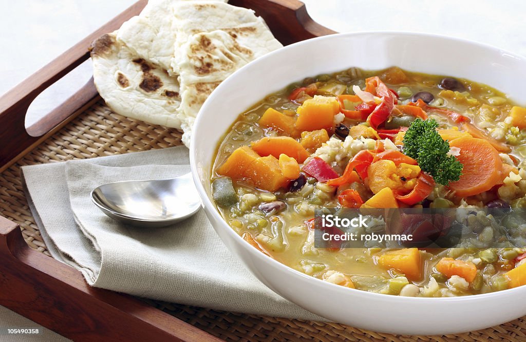 Vegetable Soup  Appetizer Stock Photo