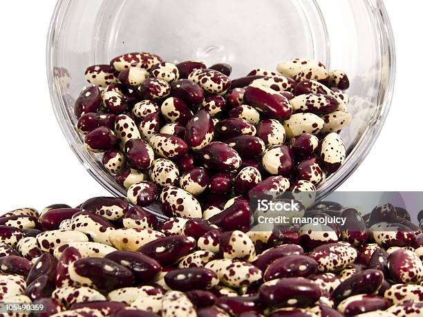 Salpicado Púrpura Bean Foto de stock y más banco de imágenes de Alimento - Alimento, Alubia roja, Arlequín