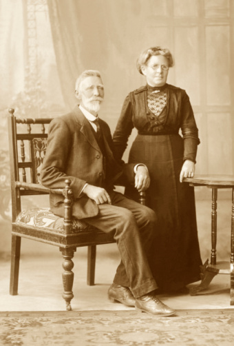 Victorian pareja photo