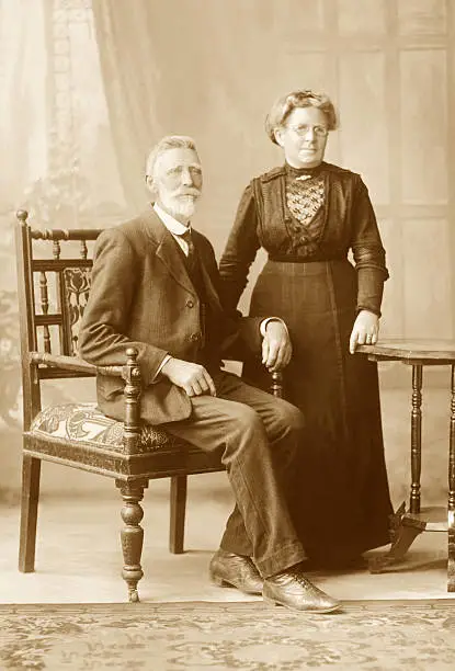 Photo of Victorian Couple