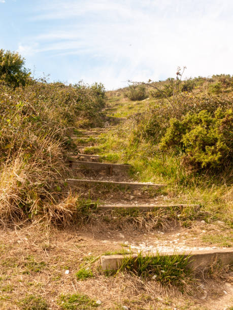 istock steps leading up hillside countryside landscape no people empty holiday 1054909834
