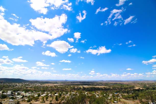 Great view from a lookout in Gayndah, Queensland, Australia.