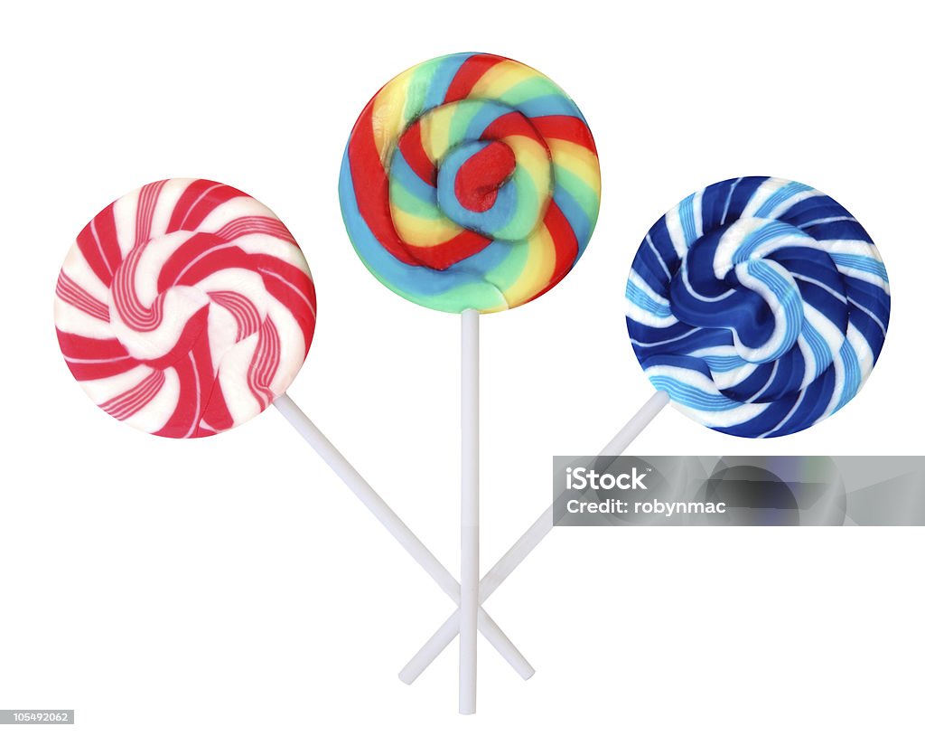 Lollipops - Royalty-free Alimentação Não-saudável Foto de stock