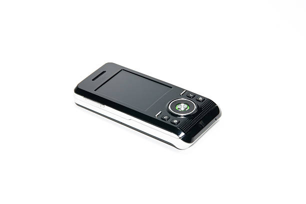 istock Mobile telephone of black 105492106