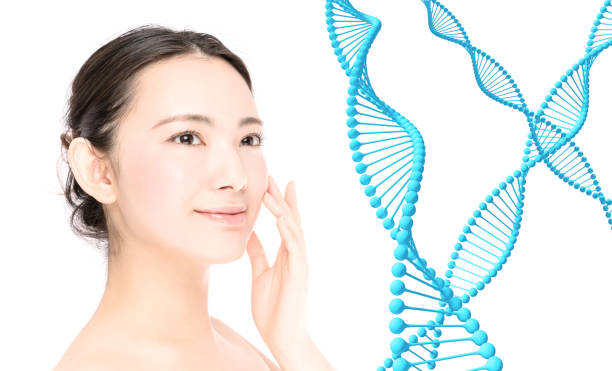 istock Woman beauty and gene therapy concept. 1054930622