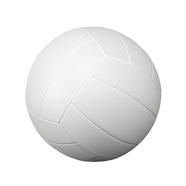 istock Volleyball picture high Resolution White background with clipping path isolated for Artwork Graphic Design,banner 1054932592