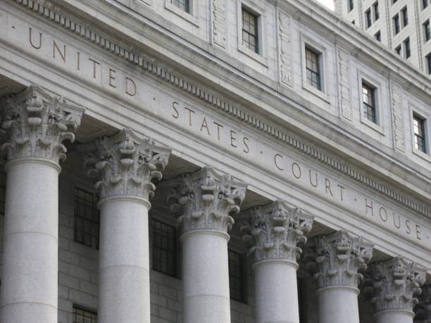 istock Law court house building authority rules regulations 1054932646