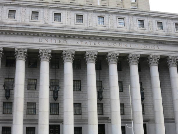 istock Law court house building authority rules regulations 1054932714