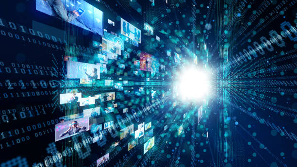 istock Social media and digital communication concept. 1054934062