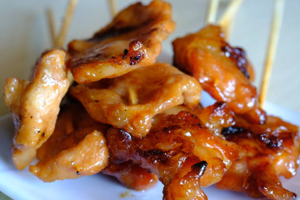 istock Grilled Skewered Milk Pork 1054937804