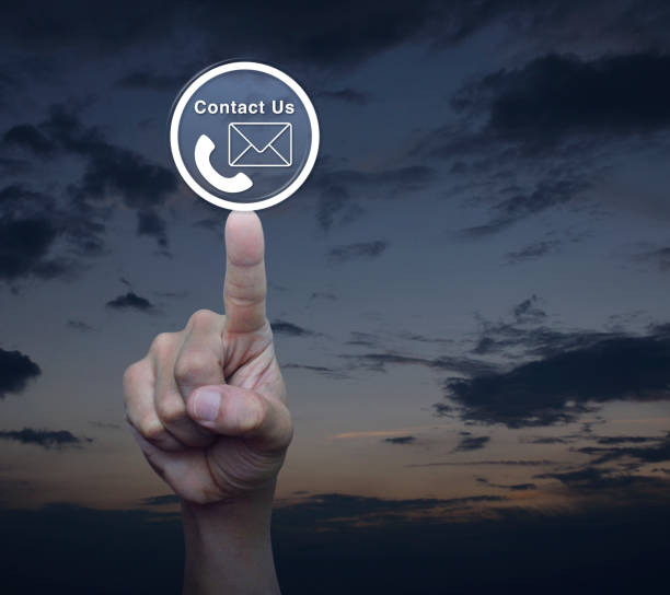 istock Business contact us and customer service concept 1054948690
