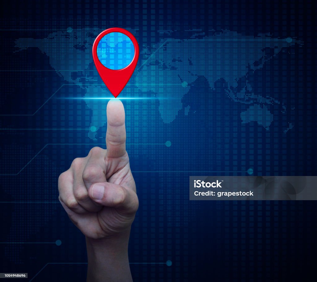 Map Navigation Pointer Map Pointer Navigation Concept Elements Of This Image Furnished By Nasa ...