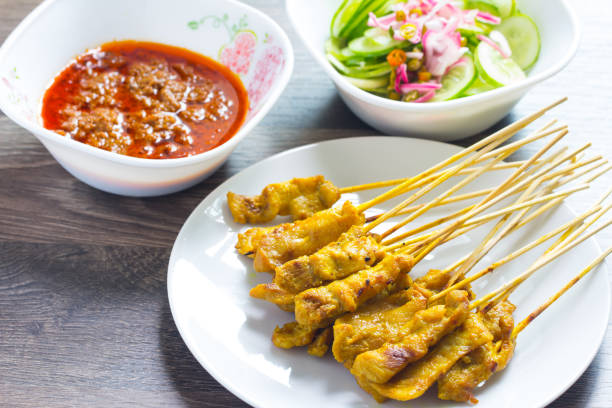 istock Roast pork with herbs,Thai food 1054950610