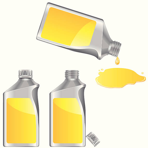 engine oil vector art illustration