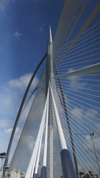 istock Seri Wawasan the cable bridge in Putrajaya 1054954024