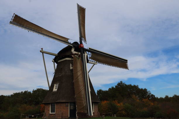 istock dutch windmill in the state Drenthe 1054956920