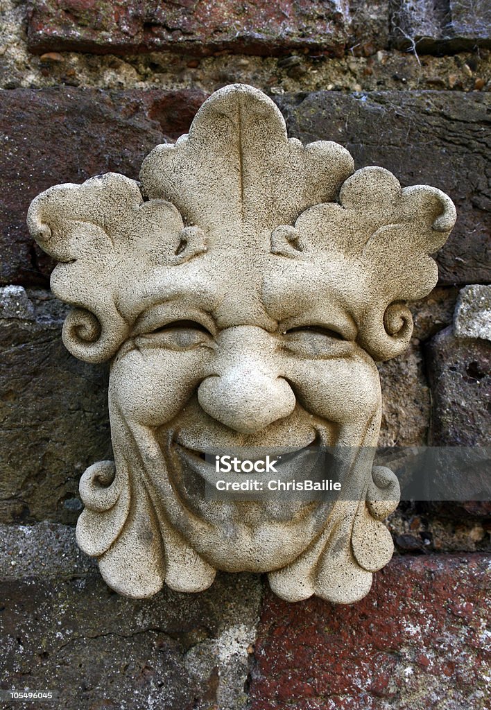 Sorridente Gargouille - Foto stock royalty-free di Allegro