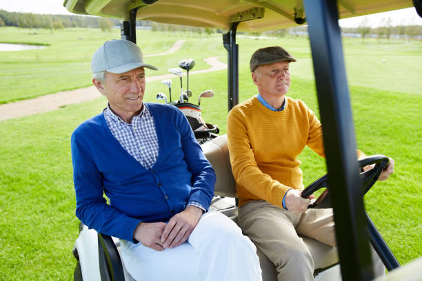 istock Driving for game of golf 1054966242