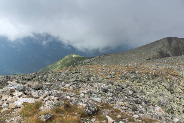 istock Panoramic view from Musala peak, Rila mountain, Bulgaria 1054969592