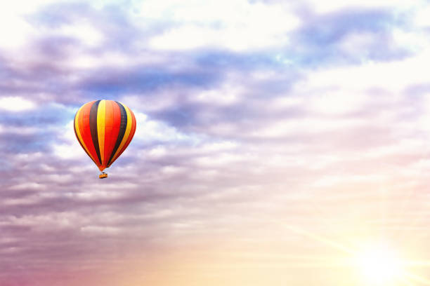 istock Balloon ride at sunrise 1054970424