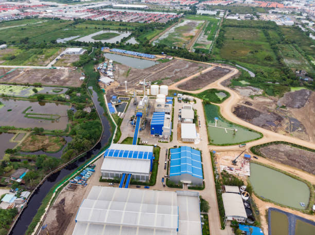 istock Power plant - Municipal Solid Waste Treatment Plant / RDF (Refuse Derived Fuel) 1054972938