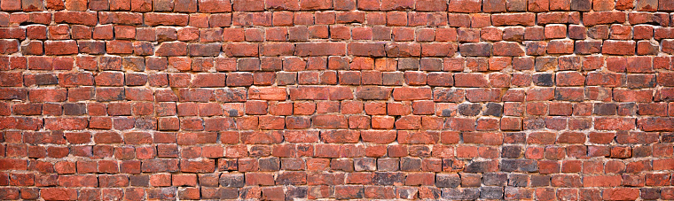 old brick wall, vintage brickwork as a background