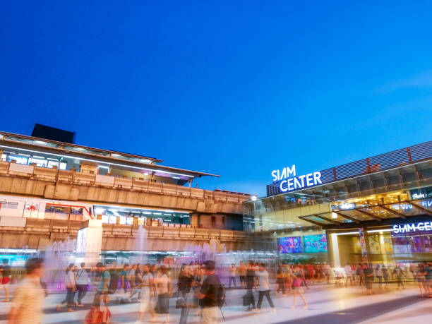 istock Siam Center and Siam Paragon with crowded people 1054981786