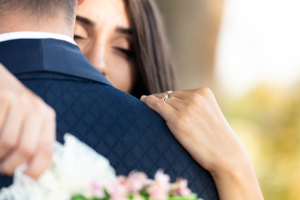 istock Admiring his new wife 1054988020