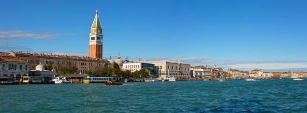 istock Grand Canal with St. Marks Campanile bell Tower,Venice - Italy 1055010530