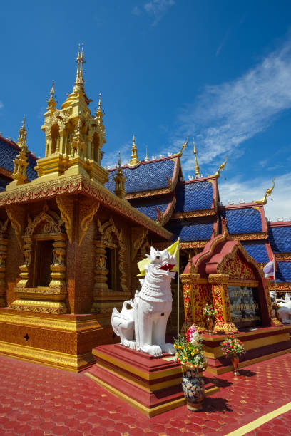 istock The most beautiful temple in Sukhothai Wat Pipat Mongkol temple 1055029994