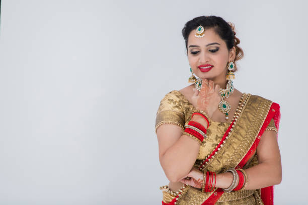 istock Diwali shoot with one feamle 1055031846