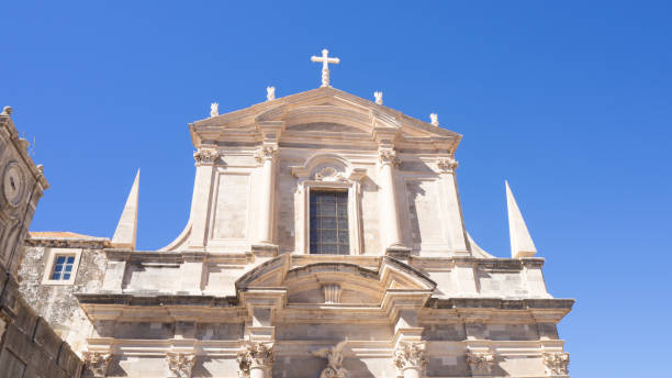 istock Cathedral of Dubrovnik in Croatia 1055044032
