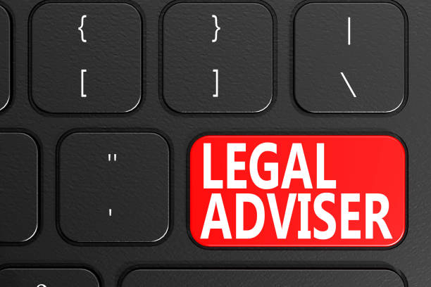 istock Legal Adviser on black keyboard 1055044318