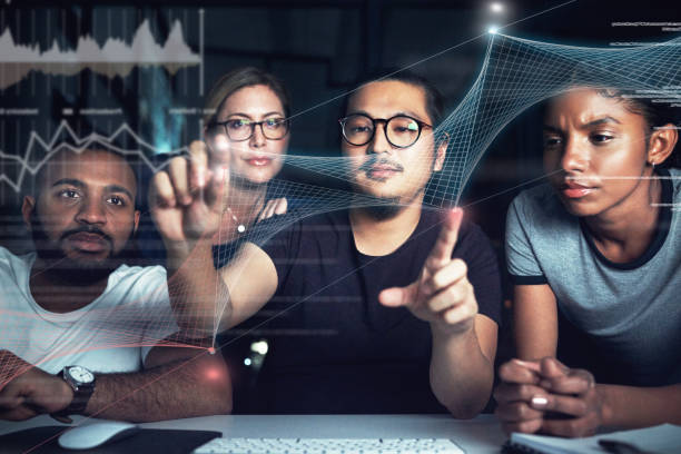 istock Building new worlds to do business in 1055056786