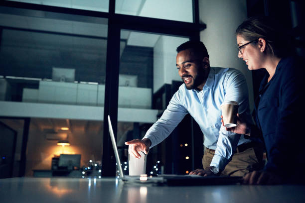 istock Coming up with bright ideas one after the other 1055057048