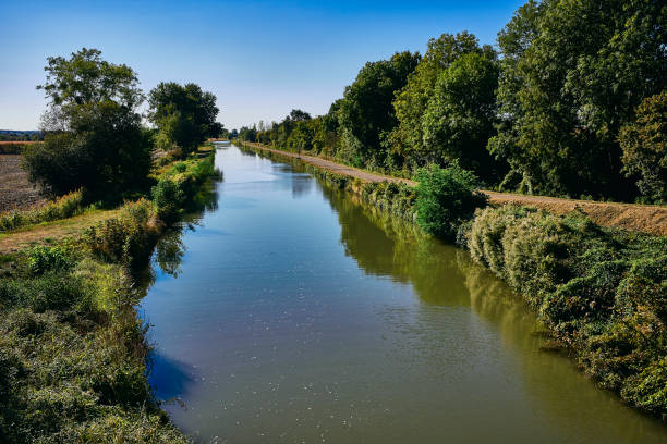 istock French canal in the Loire valley 1055059024