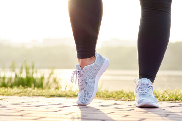 istock Low section of athlete's legs 1055059760