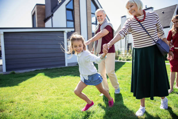 istock Beautiful child spending time on nature with pleasure 1055062460