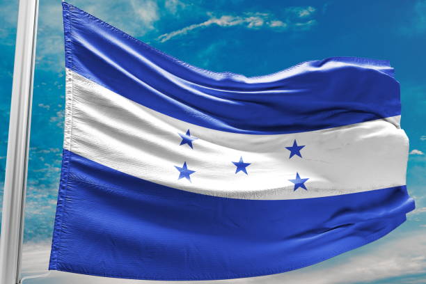 istock Honduras National Flag 1055070992