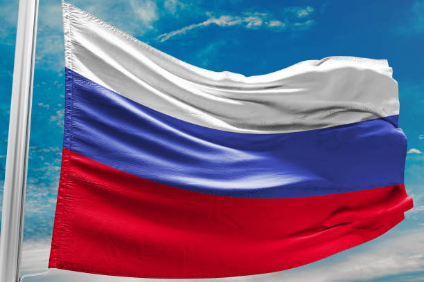 istock Russia National Flag 1055071538
